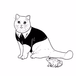 The Sad Cat #1864