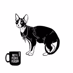 The Sad Cat #1878