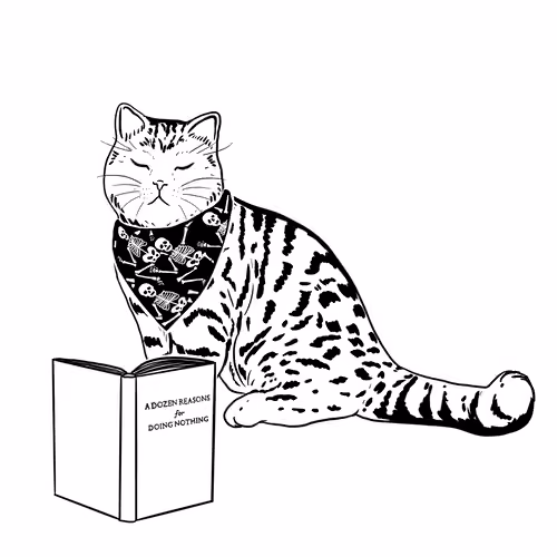 The Sad Cat #6109