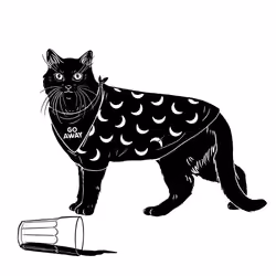 The Sad Cat #6244