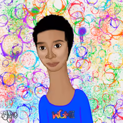 Long Neckie Kid #9746