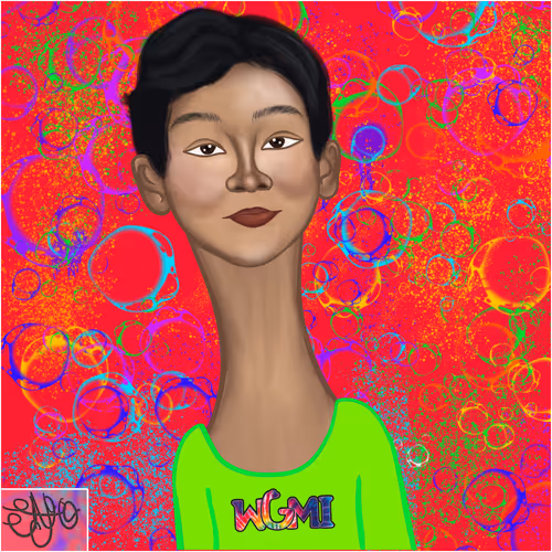Long Neckie Kid #8273