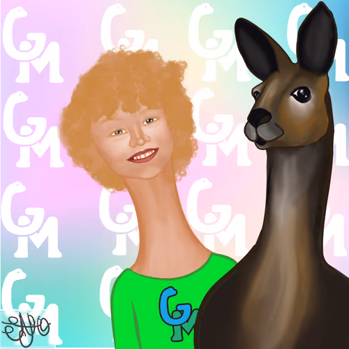 Long Neckie Kid #2580