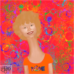 Long Neckie Kid #9886
