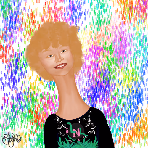 Long Neckie Kid #8864