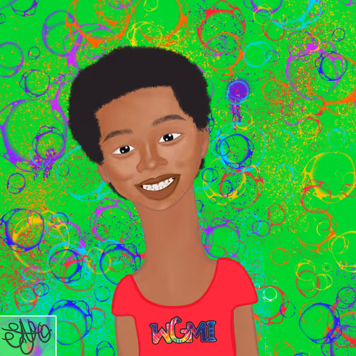 Long Neckie Kid #8045