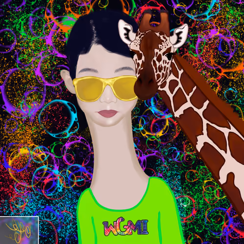 Long Neckie Kid #2667