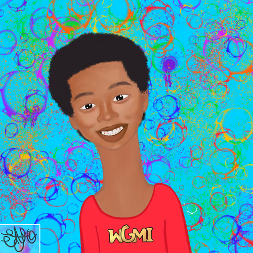 Long Neckie Kid #7306