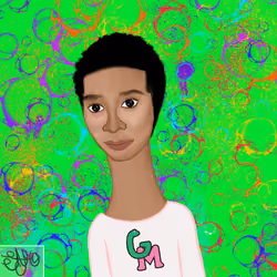 Long Neckie Kid #1540