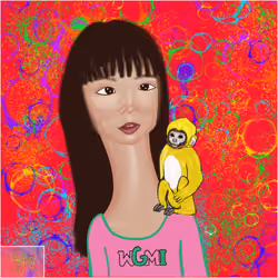 Long Neckie Kid #261
