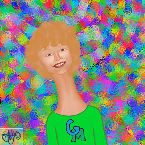 Long Neckie Kid #6150