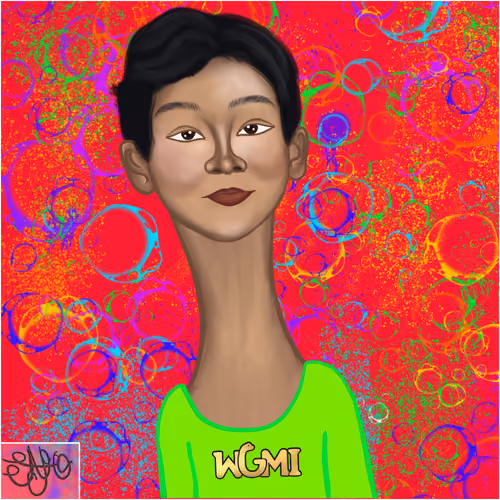 Long Neckie Kid #6972
