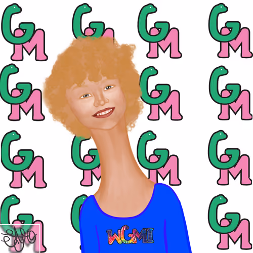 Long Neckie Kid #6631