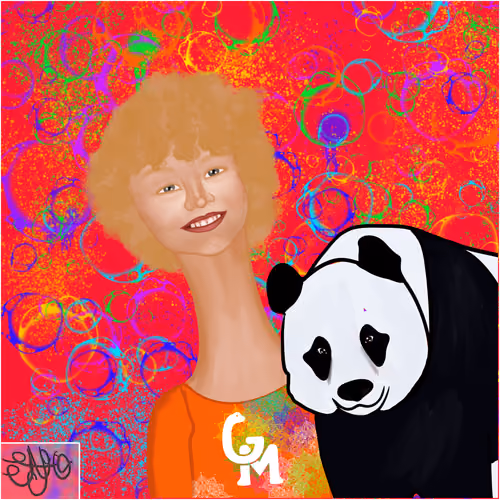 Long Neckie Kid #6064