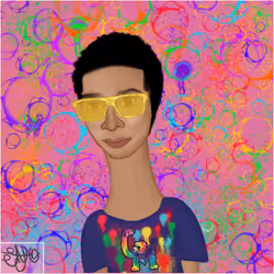 Long Neckie Kid #119