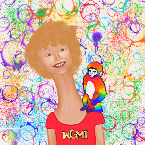 Long Neckie Kid #2513