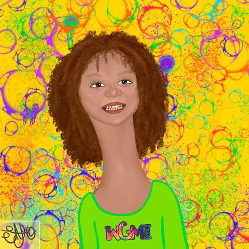 Long Neckie Kid #7094