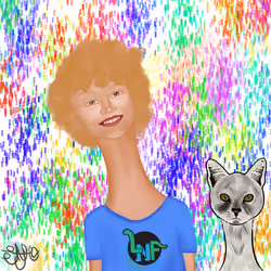 Long Neckie Kid #9825