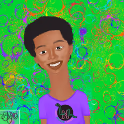 Long Neckie Kid #8420
