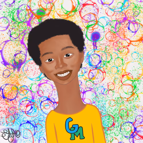 Long Neckie Kid #7019