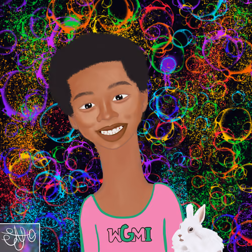 Long Neckie Kid #7065