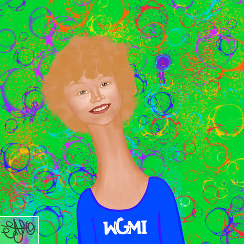 Long Neckie Kid #2756