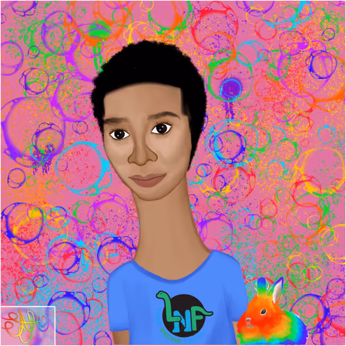 Long Neckie Kid #7608
