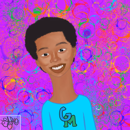 Long Neckie Kid #6813