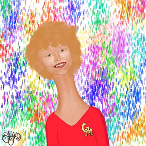 Long Neckie Kid #6977