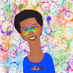 Long Neckie Kid #9376