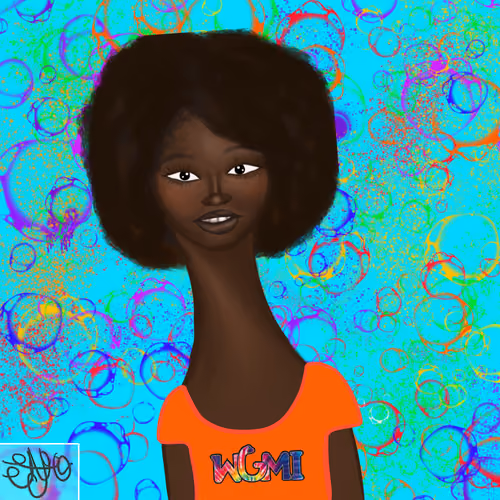 Long Neckie Kid #6068