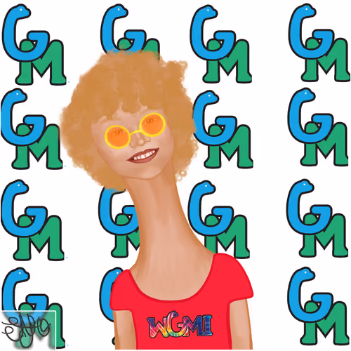Long Neckie Kid #7482
