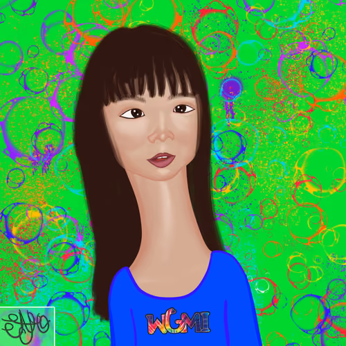 Long Neckie Kid #7290