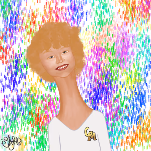 Long Neckie Kid #7284