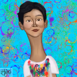 Long Neckie Kid #2067