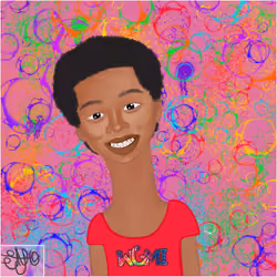 Long Neckie Kid #8365
