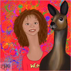 Long Neckie Kid #7725