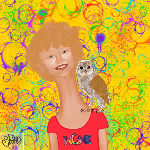 Long Neckie Kid #5928