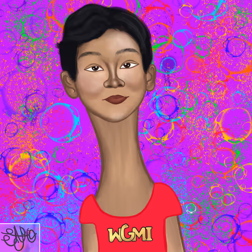 Long Neckie Kid #6892