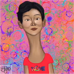 Long Neckie Kid #8902