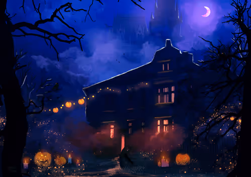 Haunted Houses Of Halloween