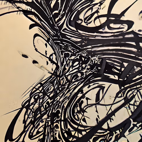 Swirl Abstraction By Nona