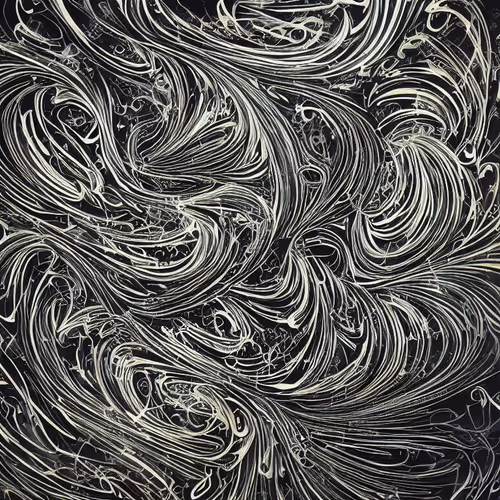 Swirl Abstraction By Nona