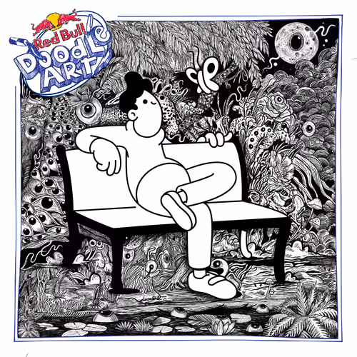 Red Bull Doodle Art Collection Mentored By Burnt T