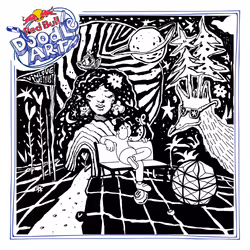 Red Bull Doodle Art Collection mentored by Burnt Toast #1364/12935