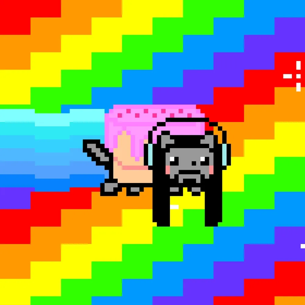 Holographic Nyan Aoki