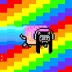 Holographic Nyan Aoki