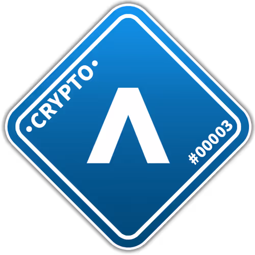 #00003 ALIS Crypto Sticker