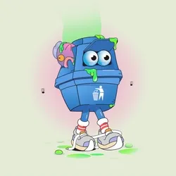 Walking Can #3752
