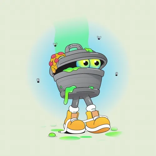 Walking Can #3341
